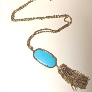 Kendra Scott Rayne Necklace in Blue